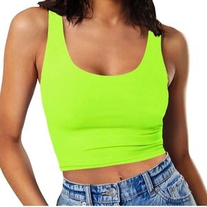 SanxiawaBa Women’s Sexy Sleeveless Crop Top